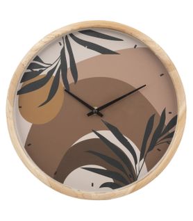 Horloge "nila" - Bois - D30 Cm