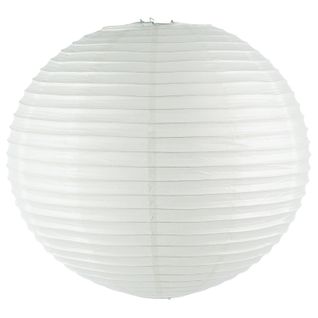 Lanterne Boule - Diam. 60 Cm. - Blanc