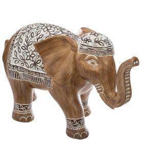 Éléphant Décoratif En Résine L 39 Cm