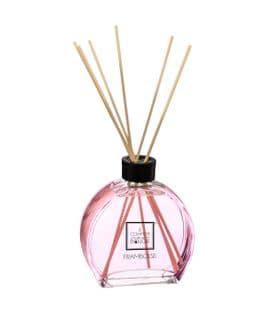 Diffuseur De Parfum Framboise 200 Ml Avec 8 Bâtonnets