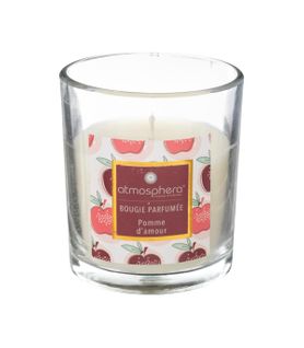 Bougie Parfumée Pomme D'amour Pot En Verre 110 G