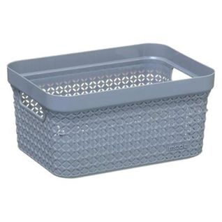 Panier De Rangement "scandi" 17l Gris