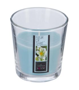 Bougie Parfumée Fleur De Tiaré Pot En Verre 90 G