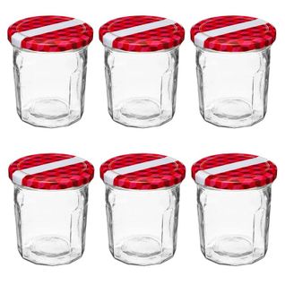 Lot De 6 Pots De Confiture