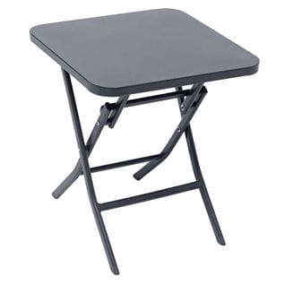 Table D'appoint Pliante 40x40 Greensboro Graphite Hespéride - Graphite