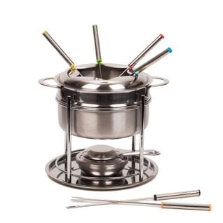 Appareil à Fondue En Inox 19 cm Argent 508428