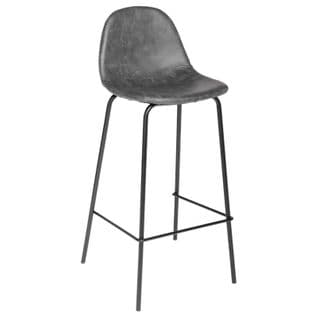 Tabouret De Bar Gris Vladi Atmosphera - Gris