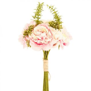 Bouquet De Fleurs 35cm Rose