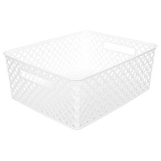 Panier Multi-usages "basket" 13cm Blanc