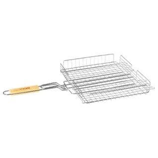 Grille Barbecue Panier "summer" 34x31cm Chrome