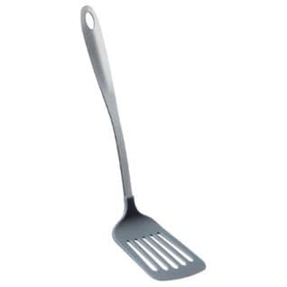 Spatule Ajourée De Cuisine "inox" 34cm Gris