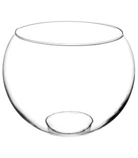 Vase Boule Transparent D30xh23.5