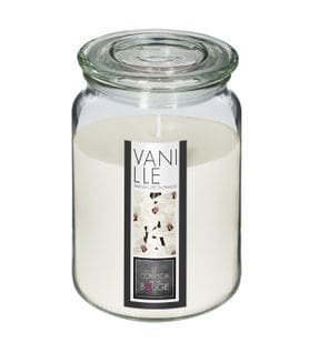 Bougie Parfumée Vanille Pot En Verre 510 G