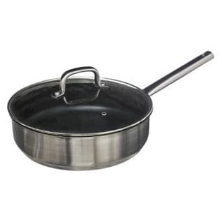 Sauteuse En Inox "cuisson" 29cm Argent