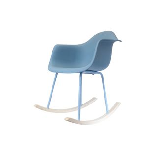 Fauteuil à Bascule Polypropylène Bleu - HD3609