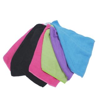 Lot De 7 Chiffons En Microfibre "clean" 30cm Multicolore