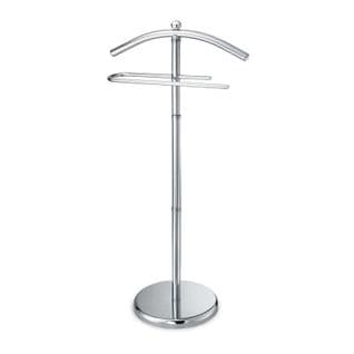 Valet De Chambre En Métal "nuit" 109cm Argent