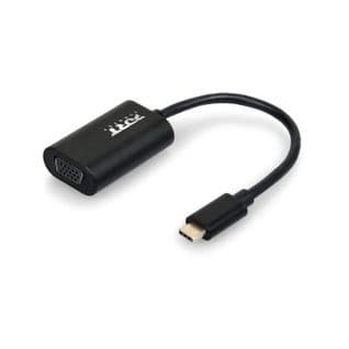 Convertisseur Usb Type C Vers Vga Compatible Windows / Mac Os X / Linux Câble 15cm