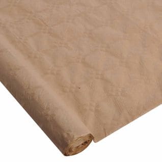 Nappe Papier "damassée" 1,18x5m Naturel