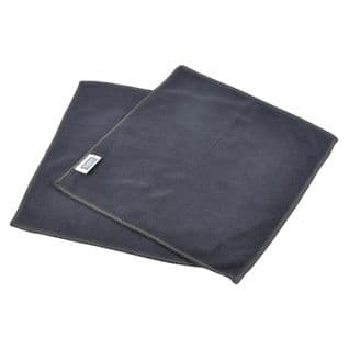 Lot De 2 Chiffons "antistatiques" 30x30cm Anthracite