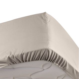 Pack Parure De Couette 260x240 Cm 100% Percale Belor + Drap Housse 160x200 Cm Lin