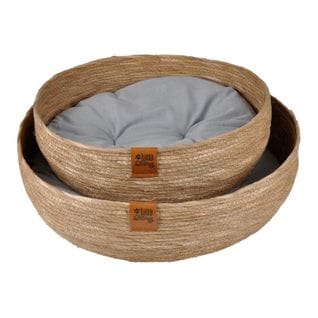 Lot De 2 Paniers Pour Chien et Chat "nomade" 50cm Naturel