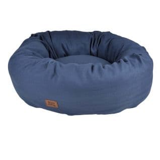 Panier Rond Pour Chien et Chat "terrazzo" 55cm Bleu Indigo