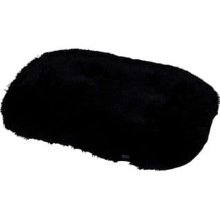 Coussin Pour Chien et Chat "fluffy" 107cm Noir