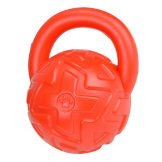 Jouet Pour Chien "ballon Sonore" 14cm Rouge