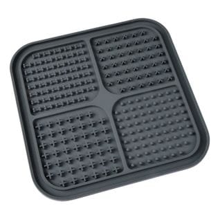 Tapis De Léchage Animaux "silicone" 20cm Anthracite