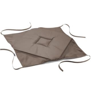 Galette De Chaise "essentiel" 40x40cm Taupe