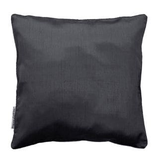 Housse De Coussin "shana" 40 X 40 cm Gris Anthracite