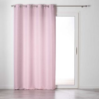 Rideau Tamisant Chambray Glory Rose 140x240 Cm