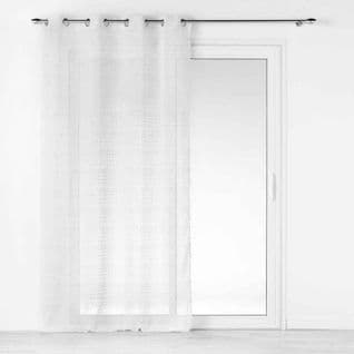 Voilage 140x240 cm AMAZIA Blanc