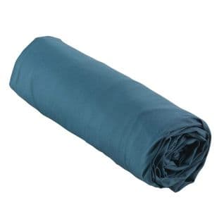 Drap Housse "percaline" 90x190cm Bleu