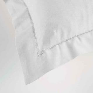 Taie D'oreiller En Coton Biologique Blanc 50x70