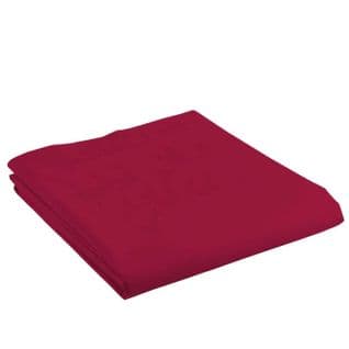 Drap Plat En Coton Biologique Bordeaux 240x300