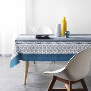 Nappe Antitache "pacome" 150x240cm Bleu