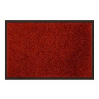 Tapis D'entrée Antipoussière "telio" 80x120cm Rouge