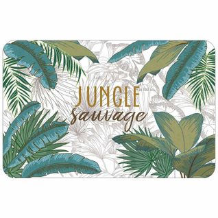 Set De Table "jungle Sauvage" 28x44cm Vert