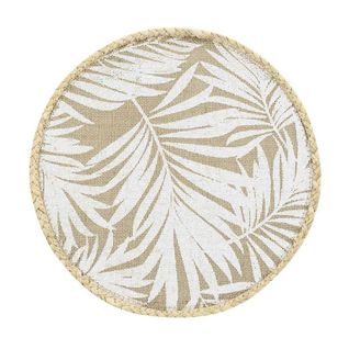 Set De Table Rond En Jute "palam" 38cm Naturel