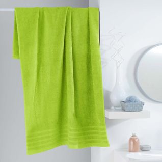 Drap De Bain "vitamine" 90x150cm Vert Anis