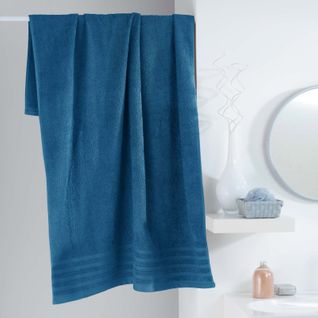 Drap De Bain "vitamine" 90x150cm Bleu Pétrole