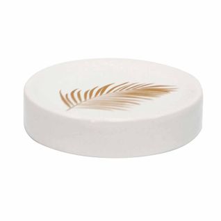 Porte Savon Imprimé "orbella" 11cm Blanc