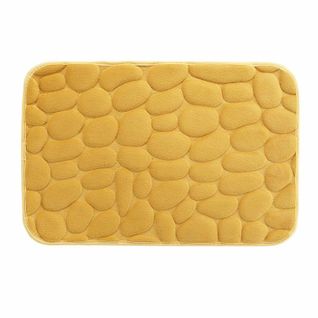 Tapis De Bain "ricochet" 50x80cm Ocre