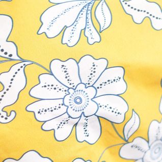 Parure De Lit  Sunshine Maelle En Coton - Jaune - 260x240 Cm