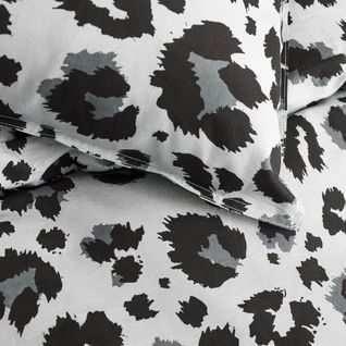 Parure De Lit  Crazy Achil En Polyester - Blanc - 220x240 Cm