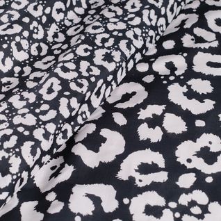 Parure De Lit Imprimé Sunshine Lison En Coton - Noir - 240x260 Cm