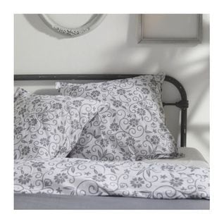 Parure De Lit   Housse De Couette 240x260 + 2 Taies D Oreiller 63x63  100% Coton 57 Fils  Capucine