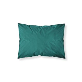 Taie D'oreiller Uni 57fils En Coton - Vert - 50x70 Cm